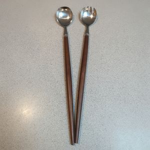 Mid-Century Salad Servers